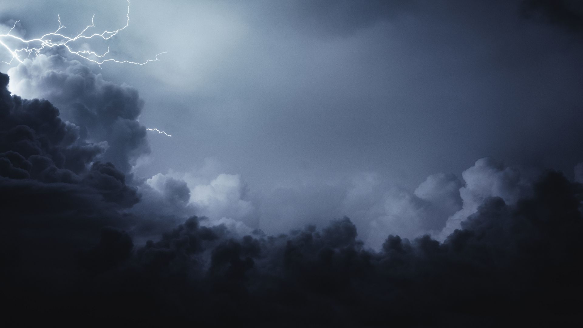 Lightning, dark, sky, clouds, storm wallpaper, HD image, picture, background, 328fef
