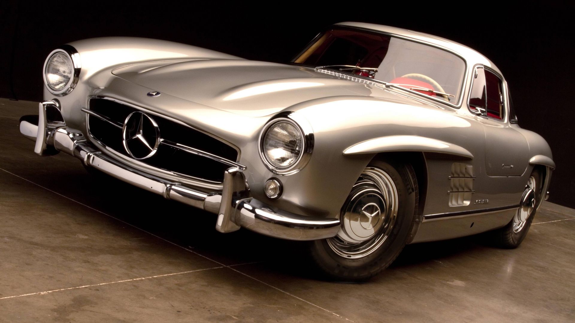 Desktop Wallpaper Mercedes Benz 300 Sl, Classic Car, 4k, HD Image, Picture, Background, Japbgb