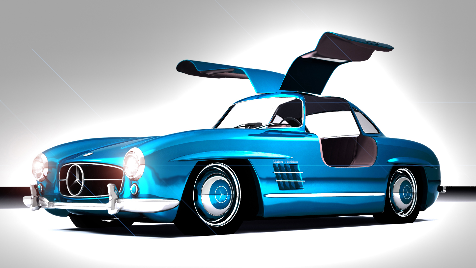 Mercedes 300 Sl Benz 300 Sl Wallpaper & Background Download