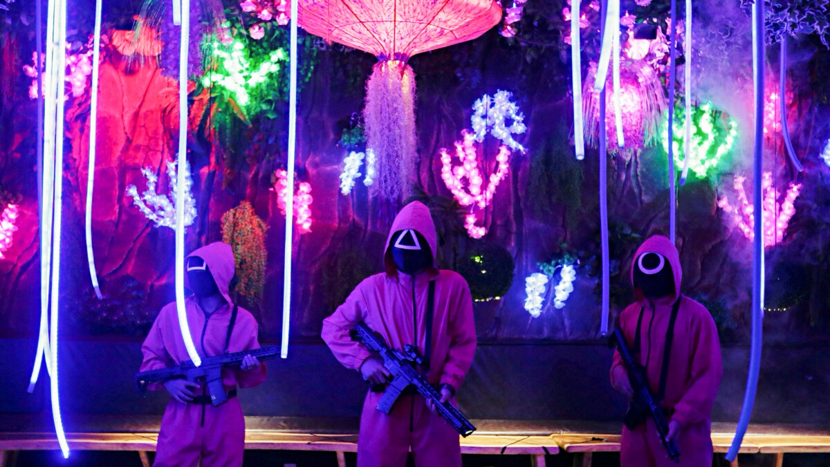 Red light, green cash: Squid Game helps revive Indonesian cafe