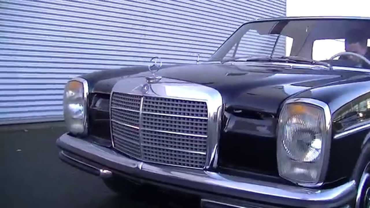 Mercedes Benz 250 c /8 Coupe 1970 black restored very good condition -VIDEO