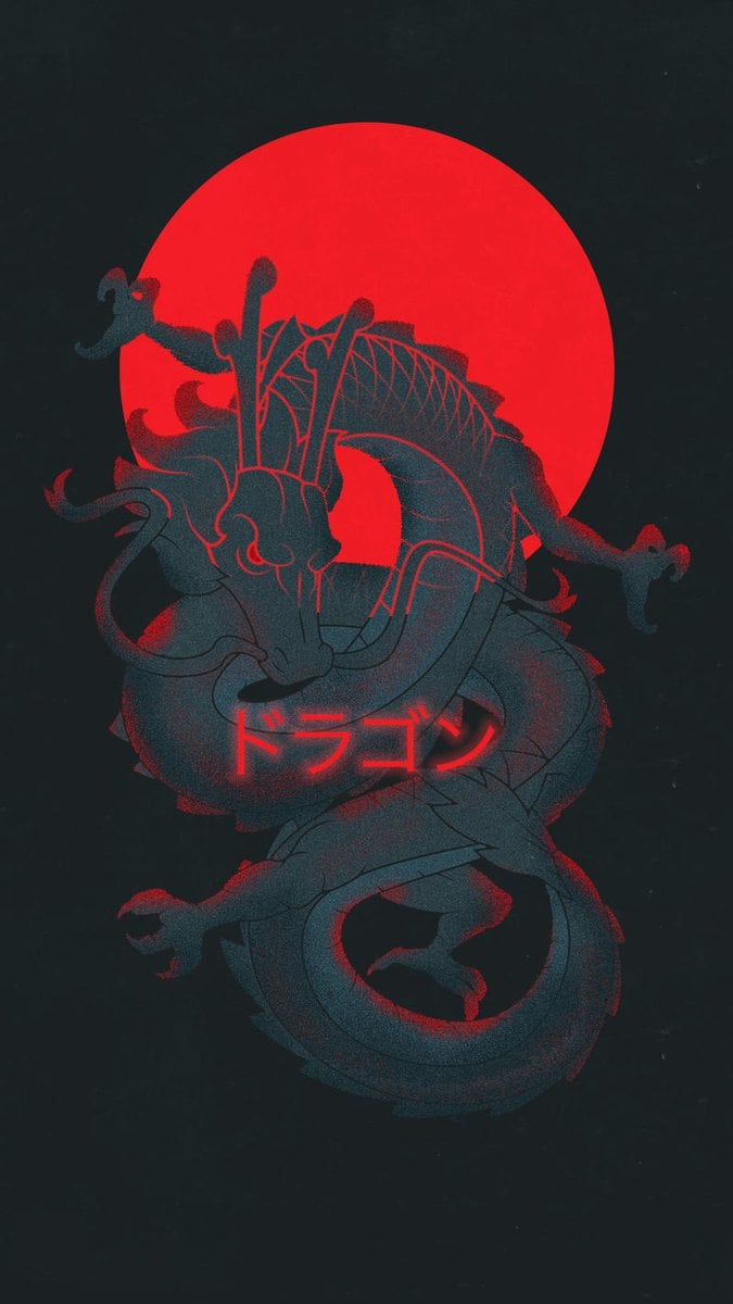 Japanese Dragon Wallpaper iPhone Wallpaper & Background Download