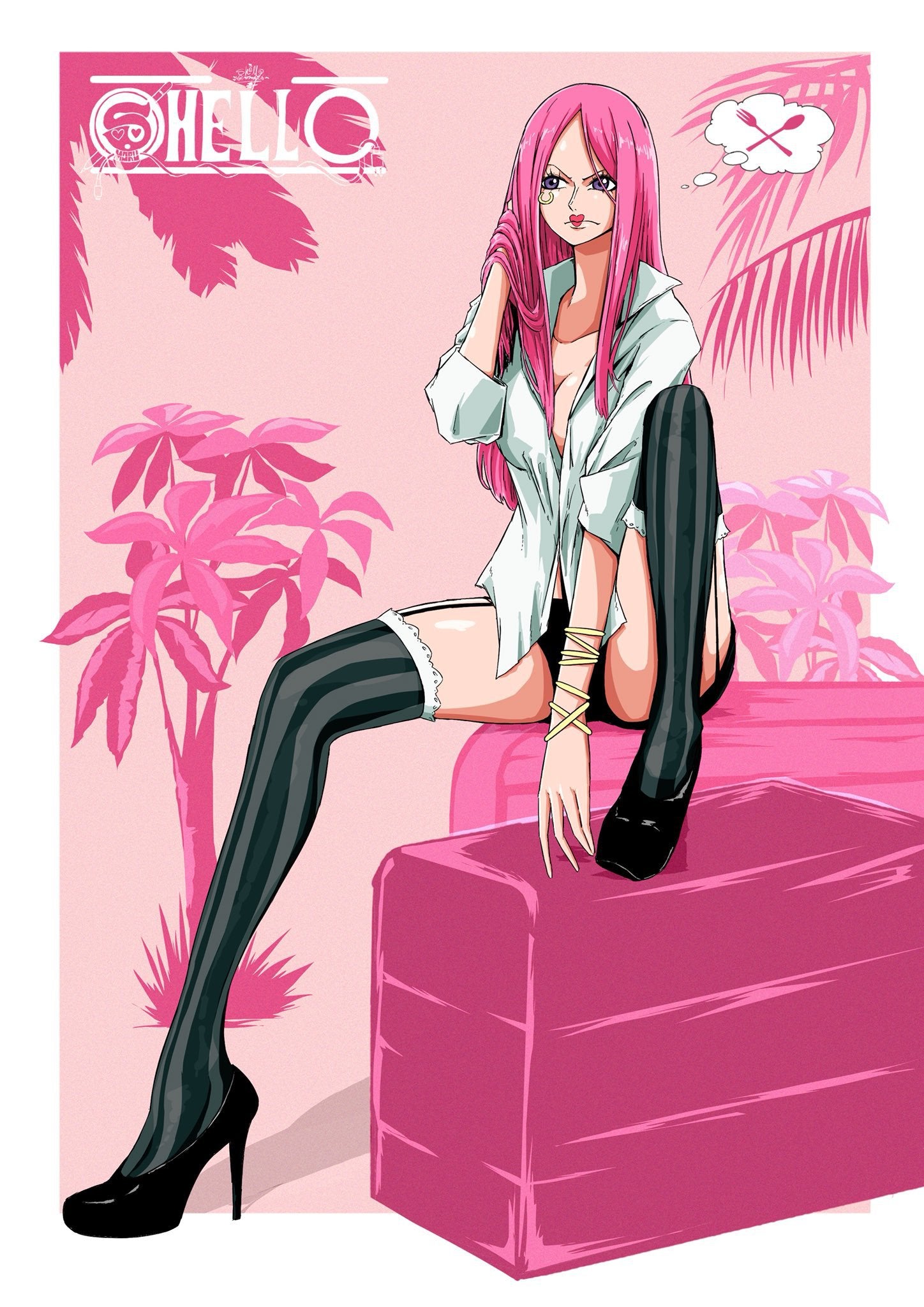 Jewelry Bonney fanart on Twitter
