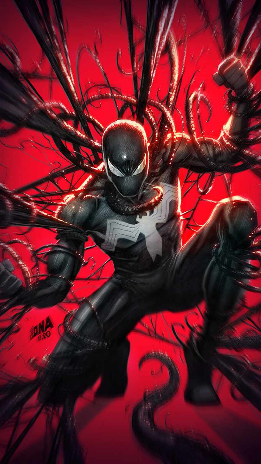 Symbiote Spiderman IPhone Wallpaper Wallpaper, iPhone Wallpaper