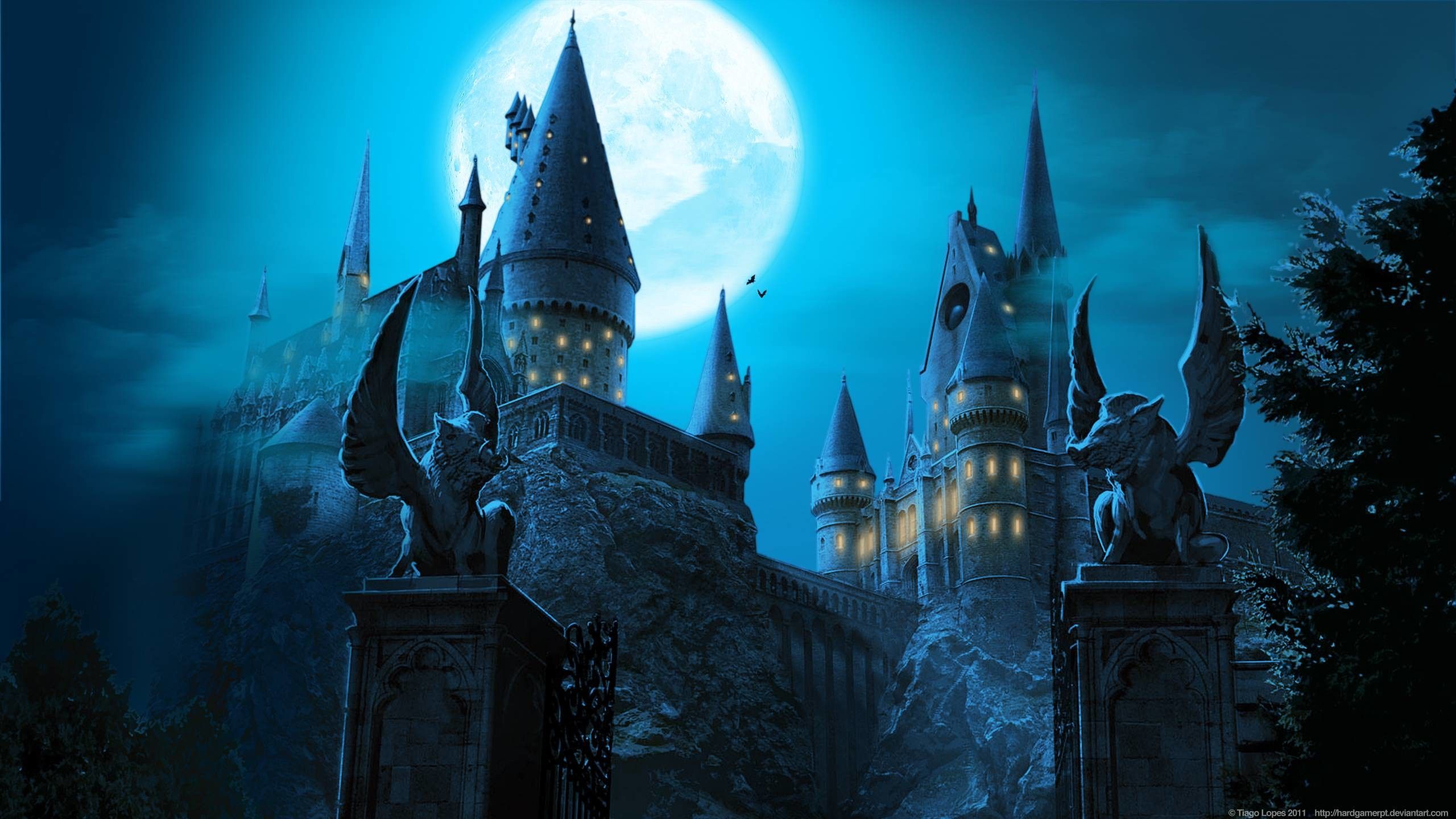 Hogwarts Castle Computer Wallpaper