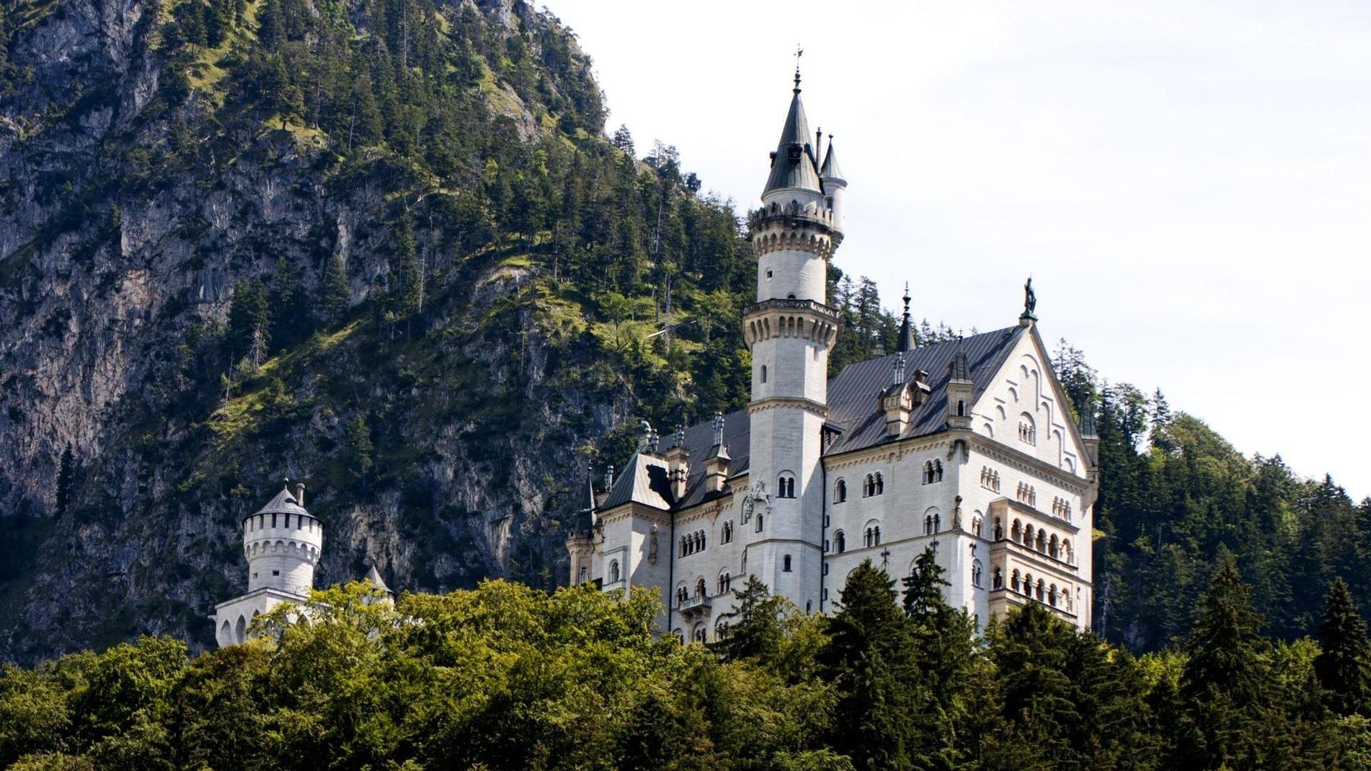 Download Full HD 1080p Neuschwanstein Castle Computer Castle Wallpaper & Background Download