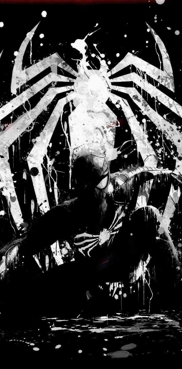 Symbiote Spiderman wallpaper