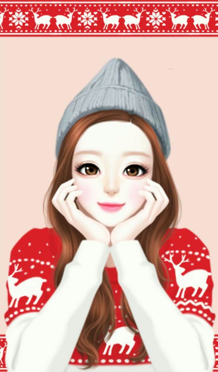 Lovely Girl Cartoon