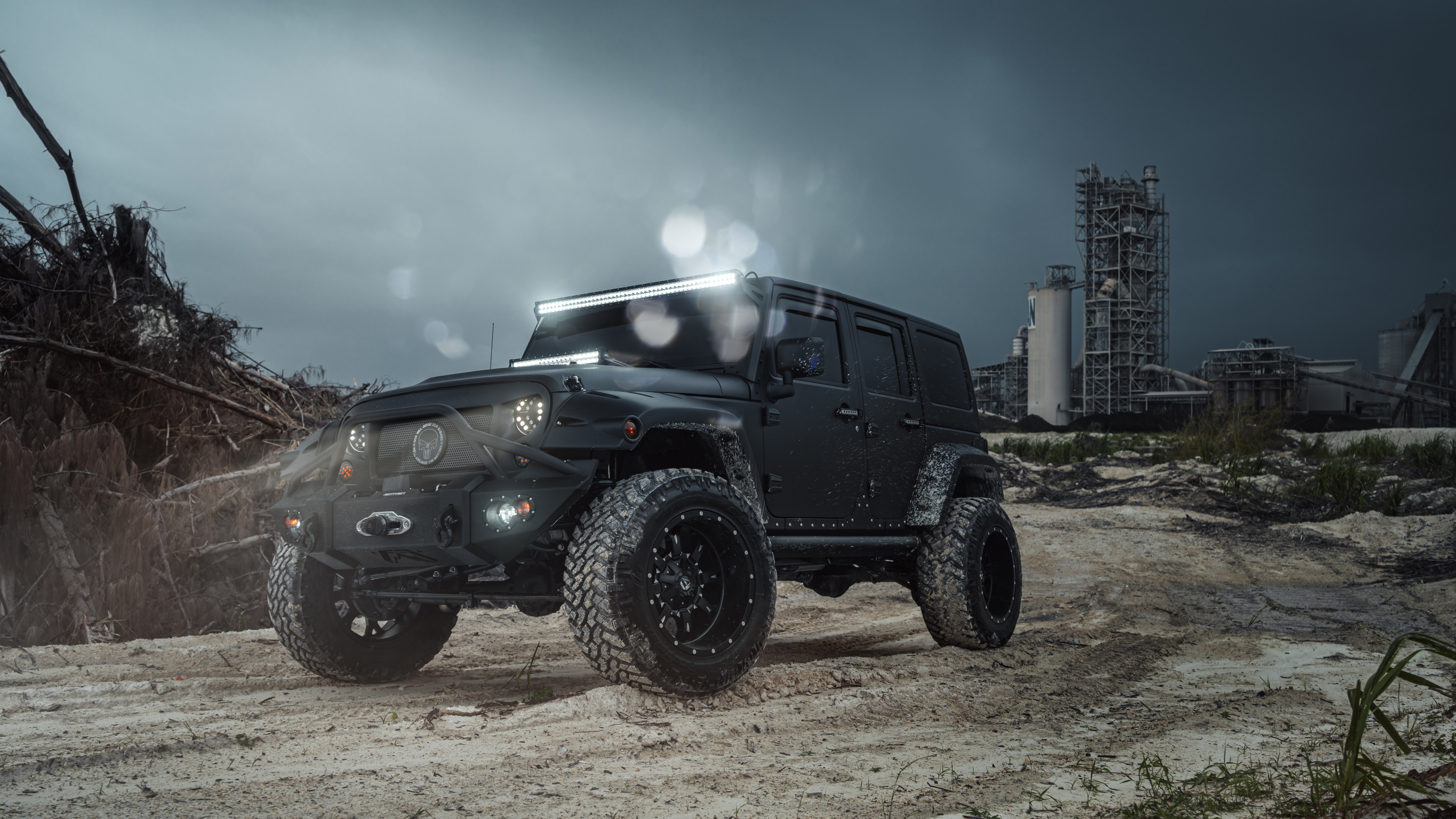 MC Customs Jeep Wrangler 2016 4K wallpaper