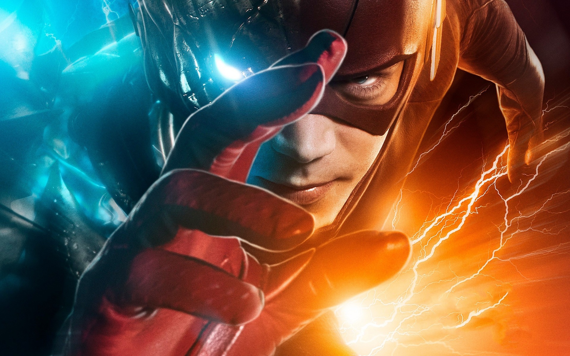 Download wallpaper The Flash, tv series, Thomas Grant Gustin, Superheroes, movie characters for desktop with resolution 1920x1200. High Quality HD picture wallpaper