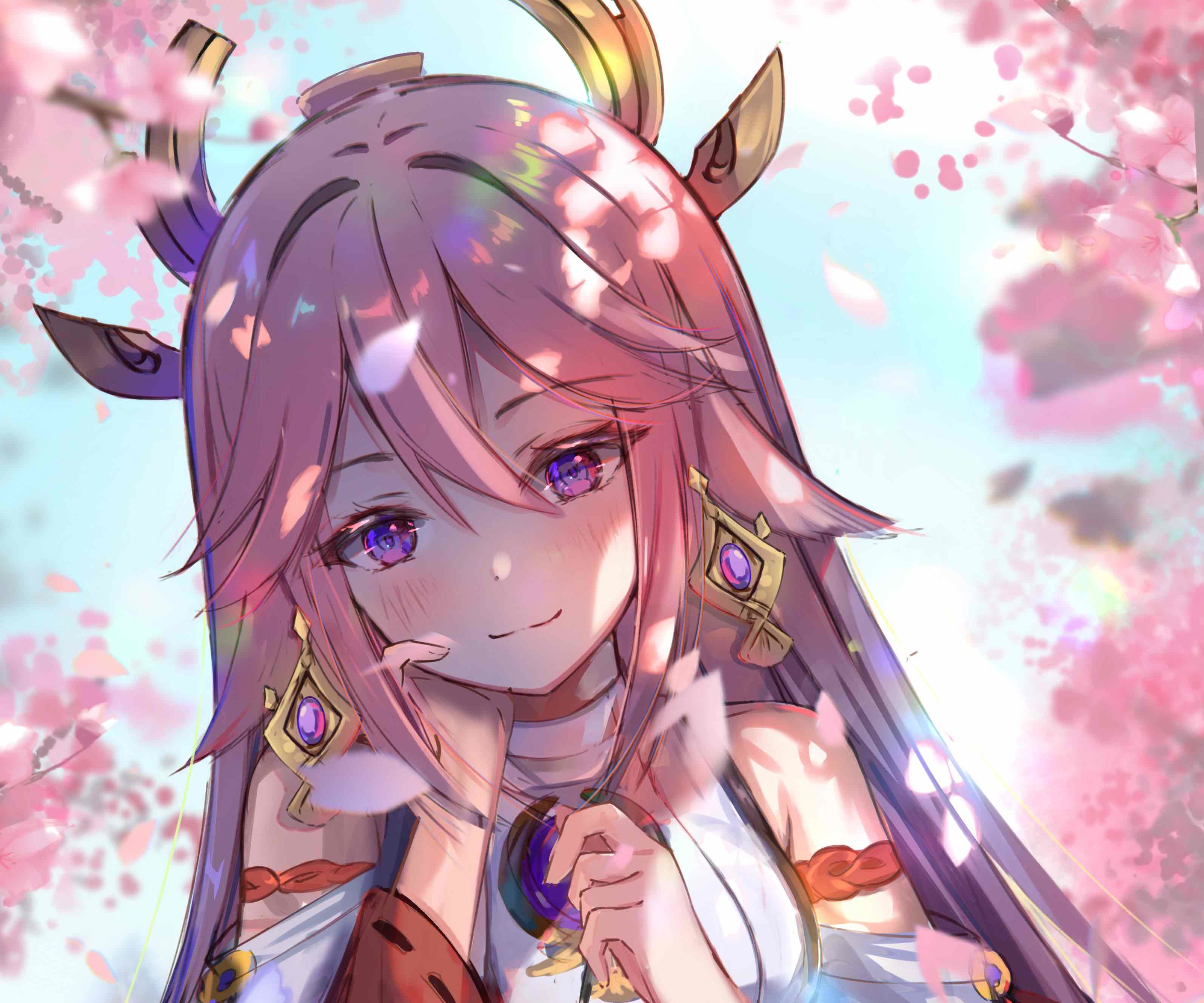 Yae Miko Guuji (Genshin Impact) HD Wallpaper, Yae Miko Guuji (Genshin Impact) HD Wallpaper