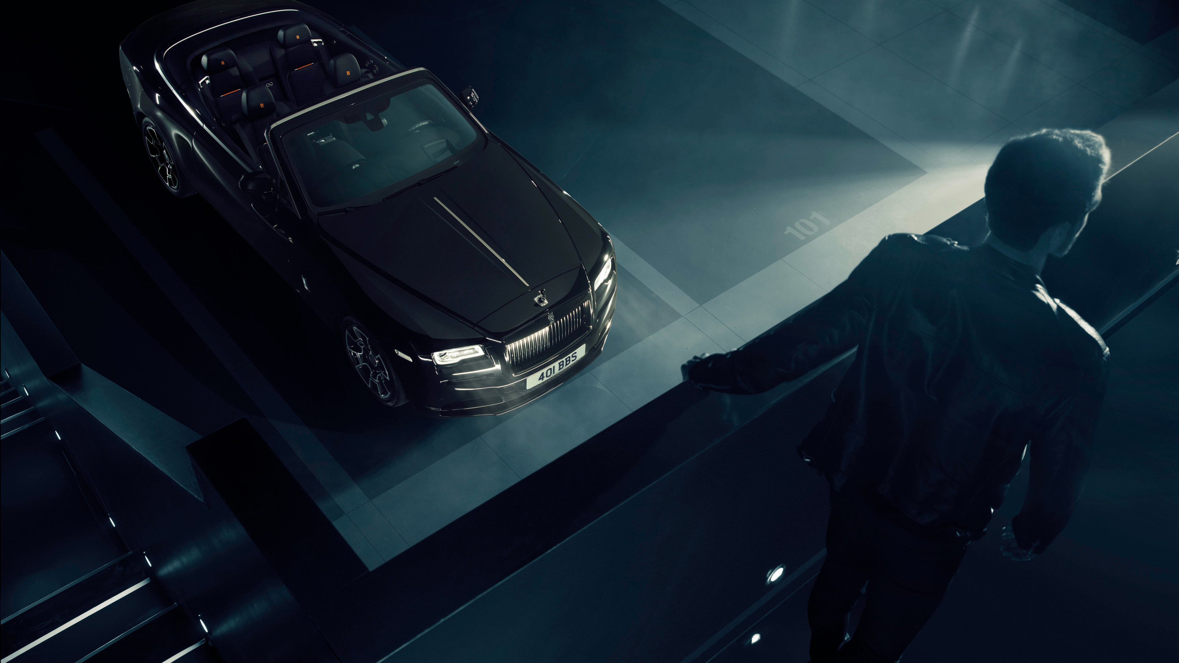 Wallpaper 4k Rolls Royce Dawn Black Badge 4k Wallpaper