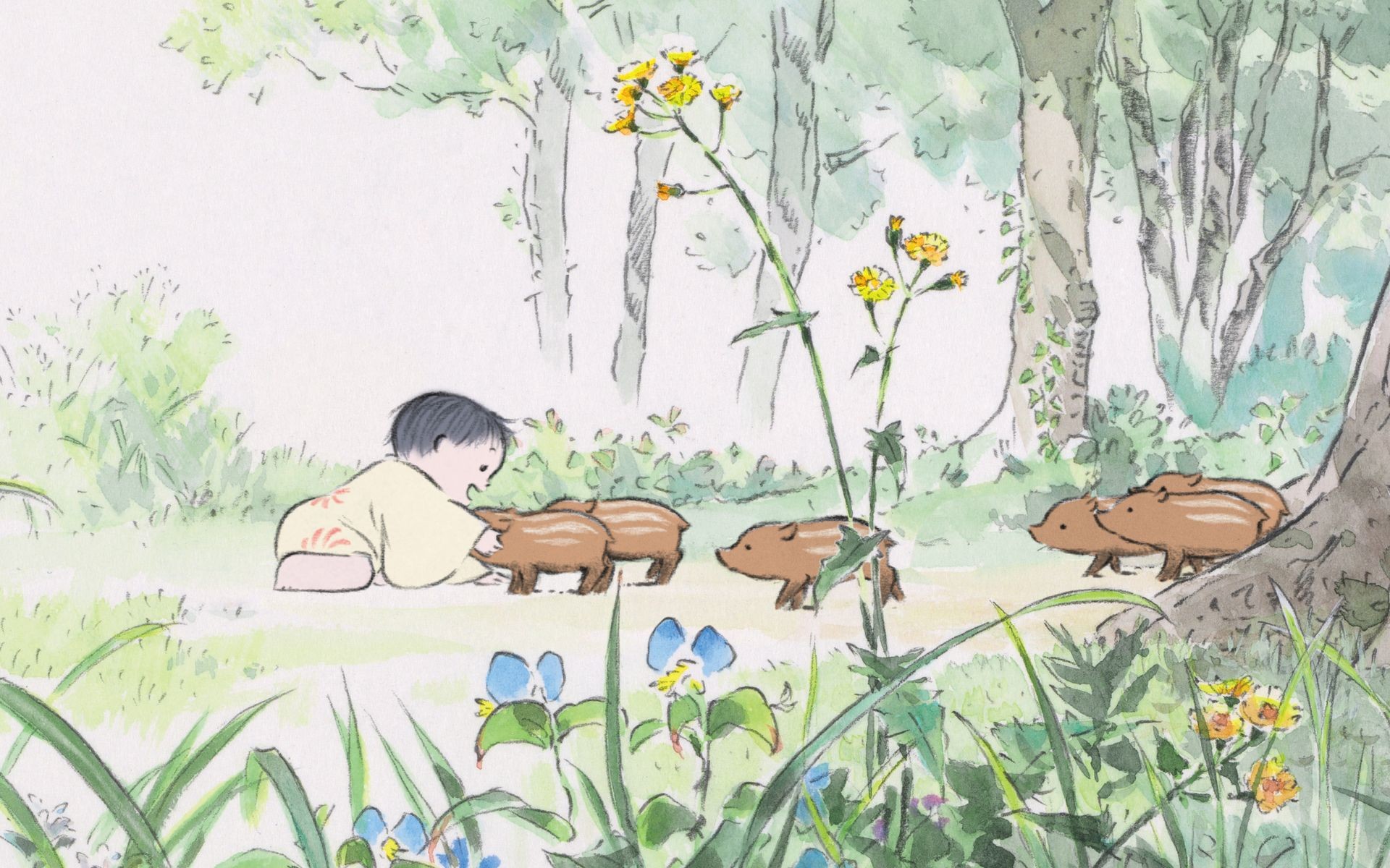 The Tale of The Princess Kaguya Wallpaper Tale of Princess kaguya Wallpaper