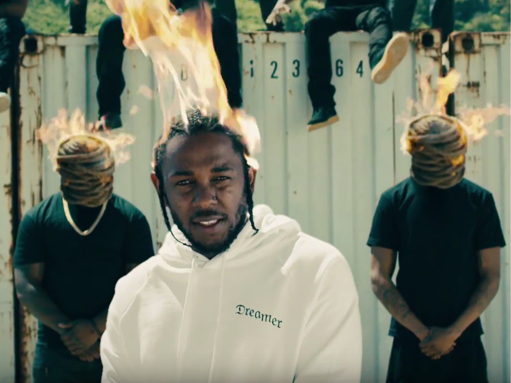Kendrick Lamar Humble Fire Wallpaper & Background Download