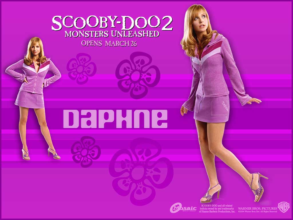 Download Wallpaper Actor Pink Sarah Michelle Gellar Scooby Doo 2 Monsters On The Loose Unleashed, 1024x Sarah Michelle Gellar (Scooby Doo 2: Monsters Unleashed)
