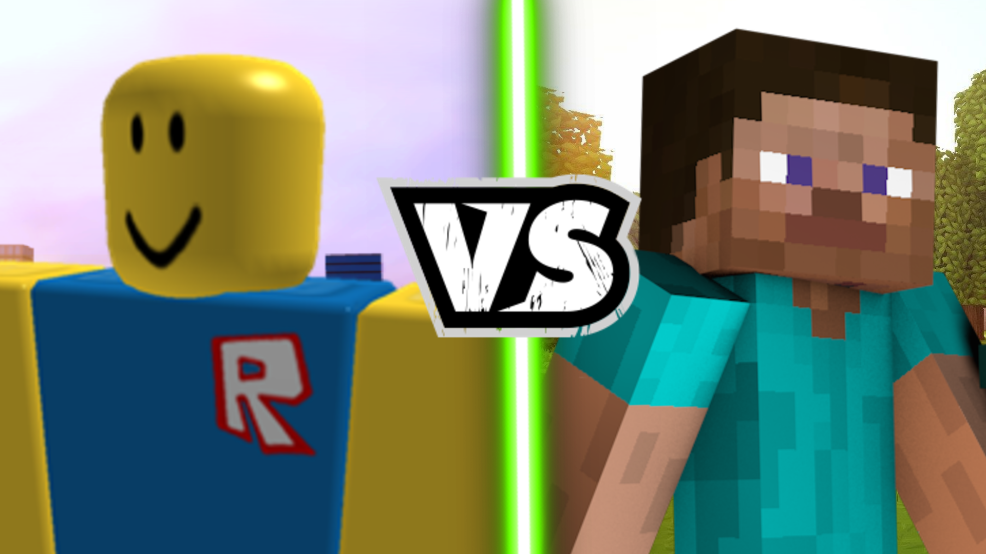 Minecraft Vs Roblox Wallpapers - Wallpaper Cave