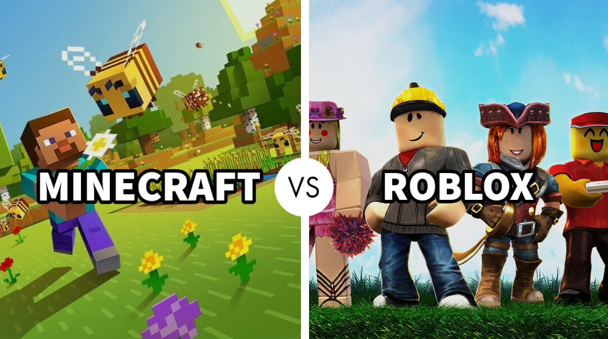 MINECRAFT vs ROBLOX 