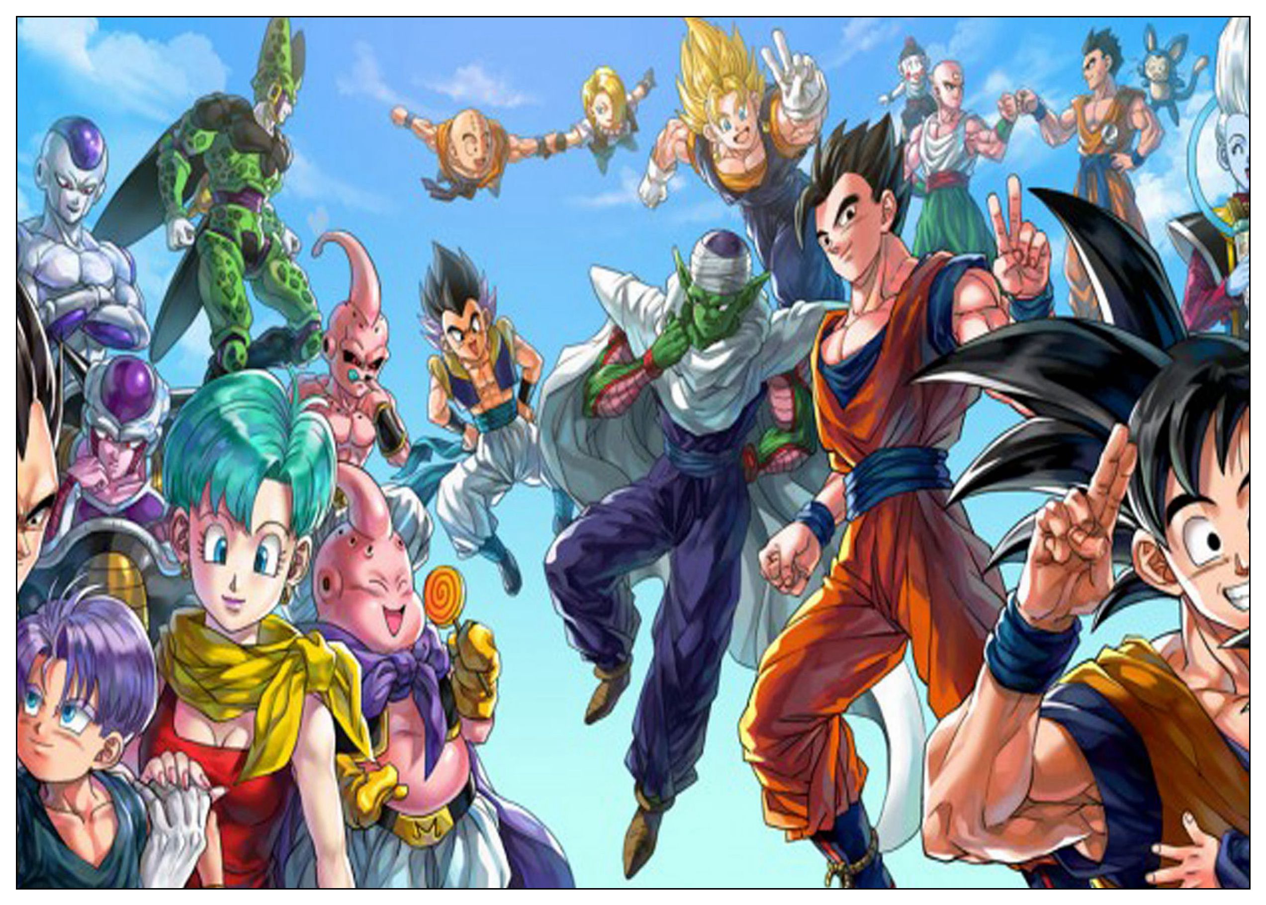 Japanese Animation Dragon Ball Posters Monkey King Ball Z Adidas Wallpaper & Background Download