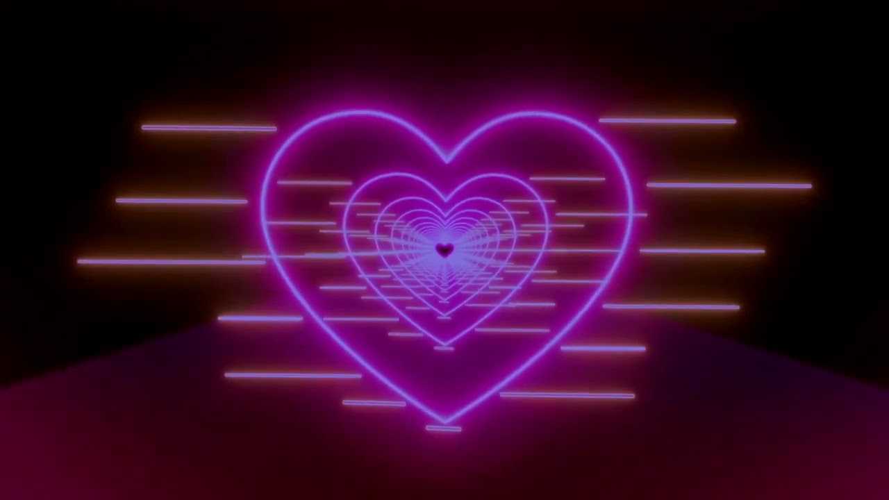 Pc Heart Tunnel Wallpaper