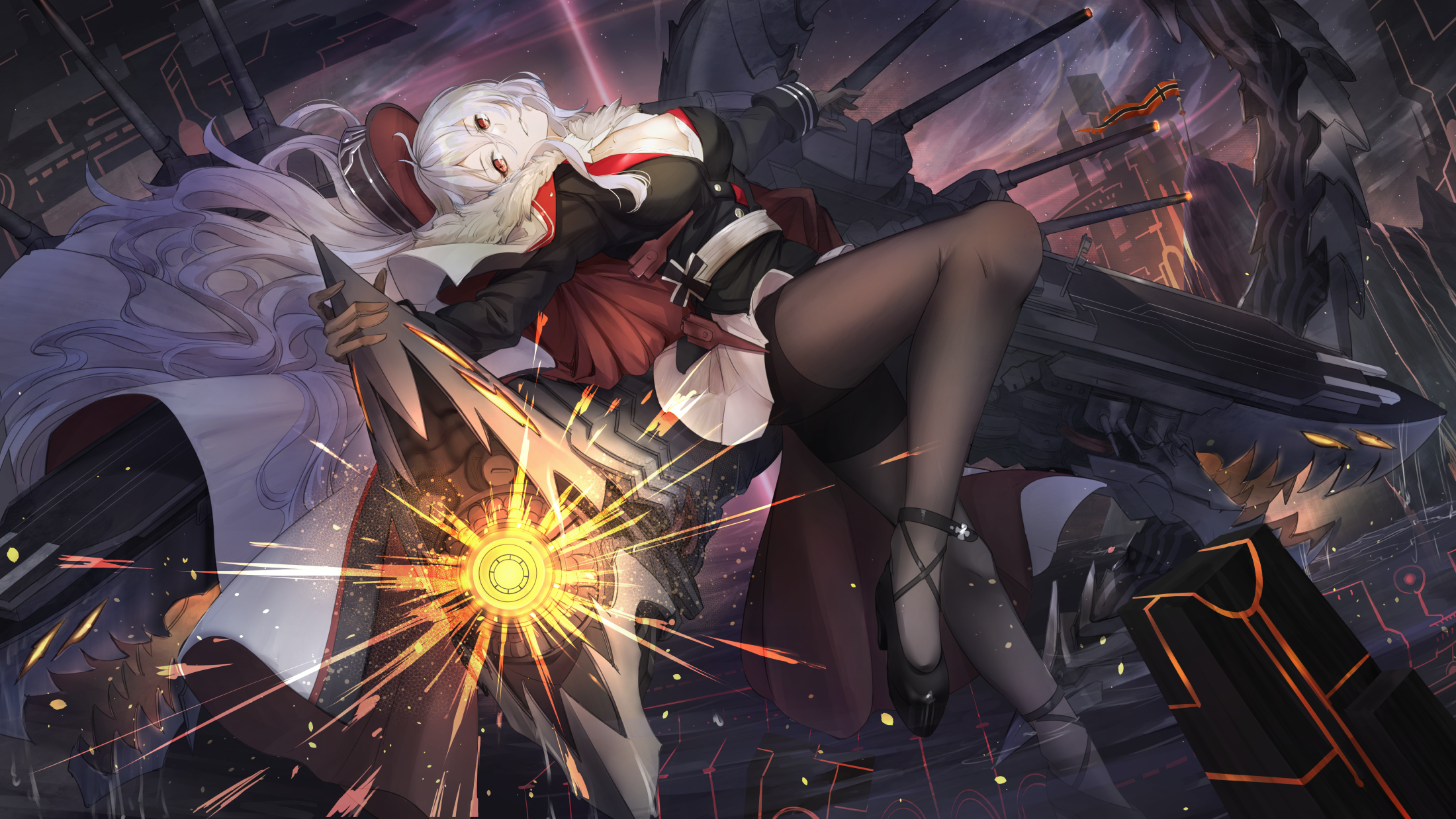 Graf Zeppelin (Azur Lane) HD Wallpaper