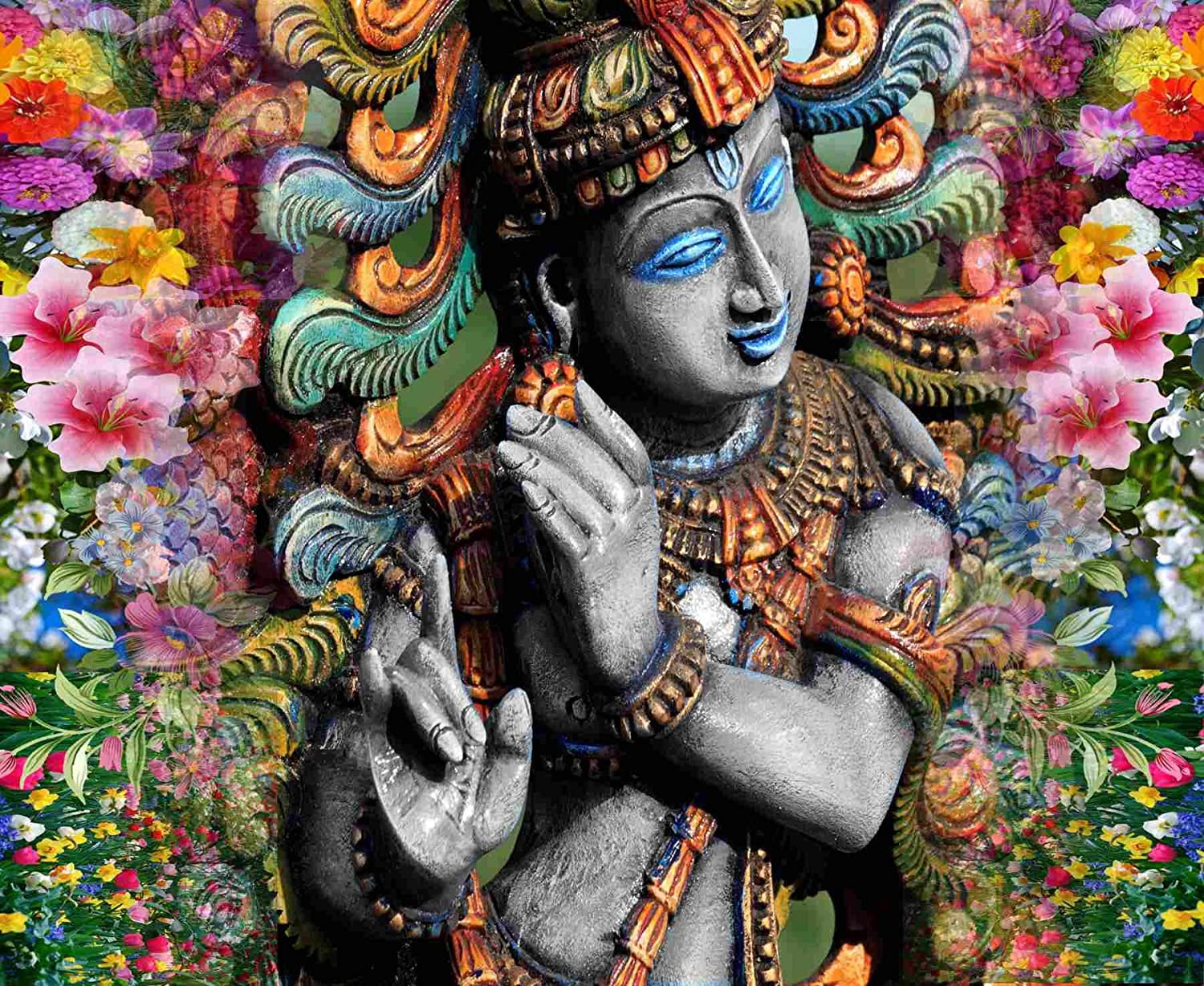 Lord Krishna 3D Wallpapers - Wallpaper Cave