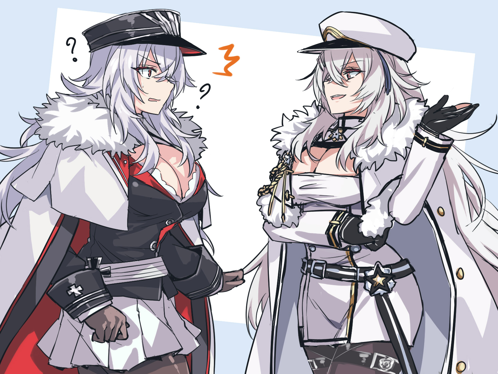 Gangut and Graf Zeppelin