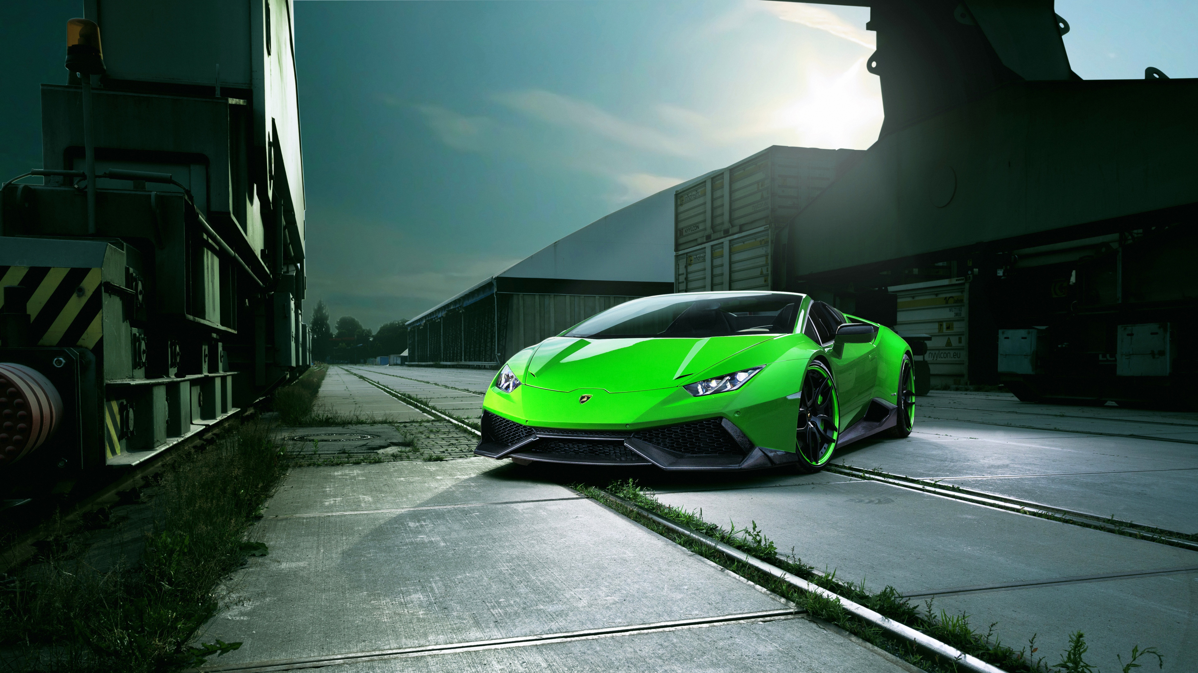Lamborghini Huracán Spyder 4k Ultra HD Wallpaper