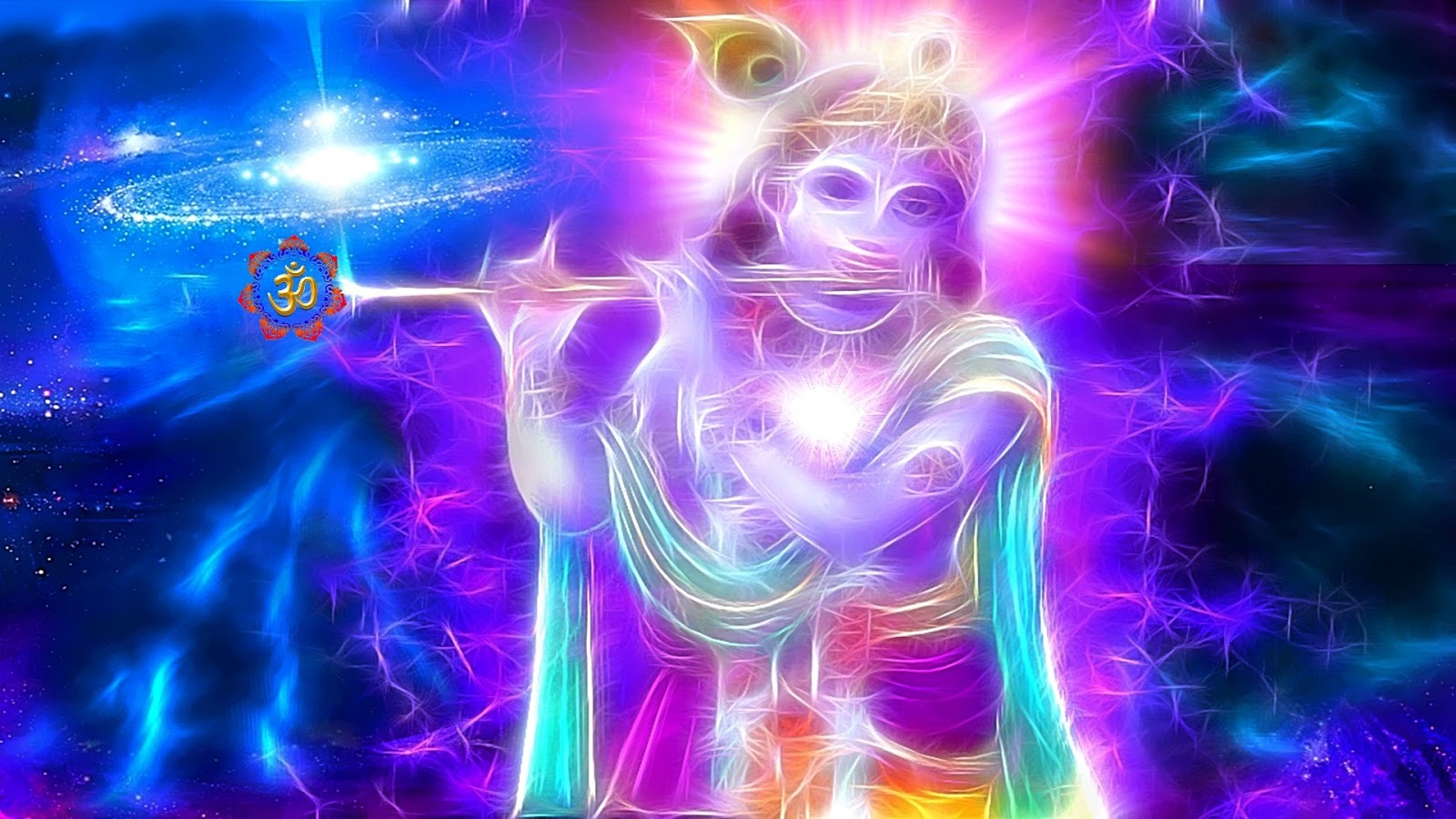 3D Hindu God Wallpaper Krishna Facebook Cover