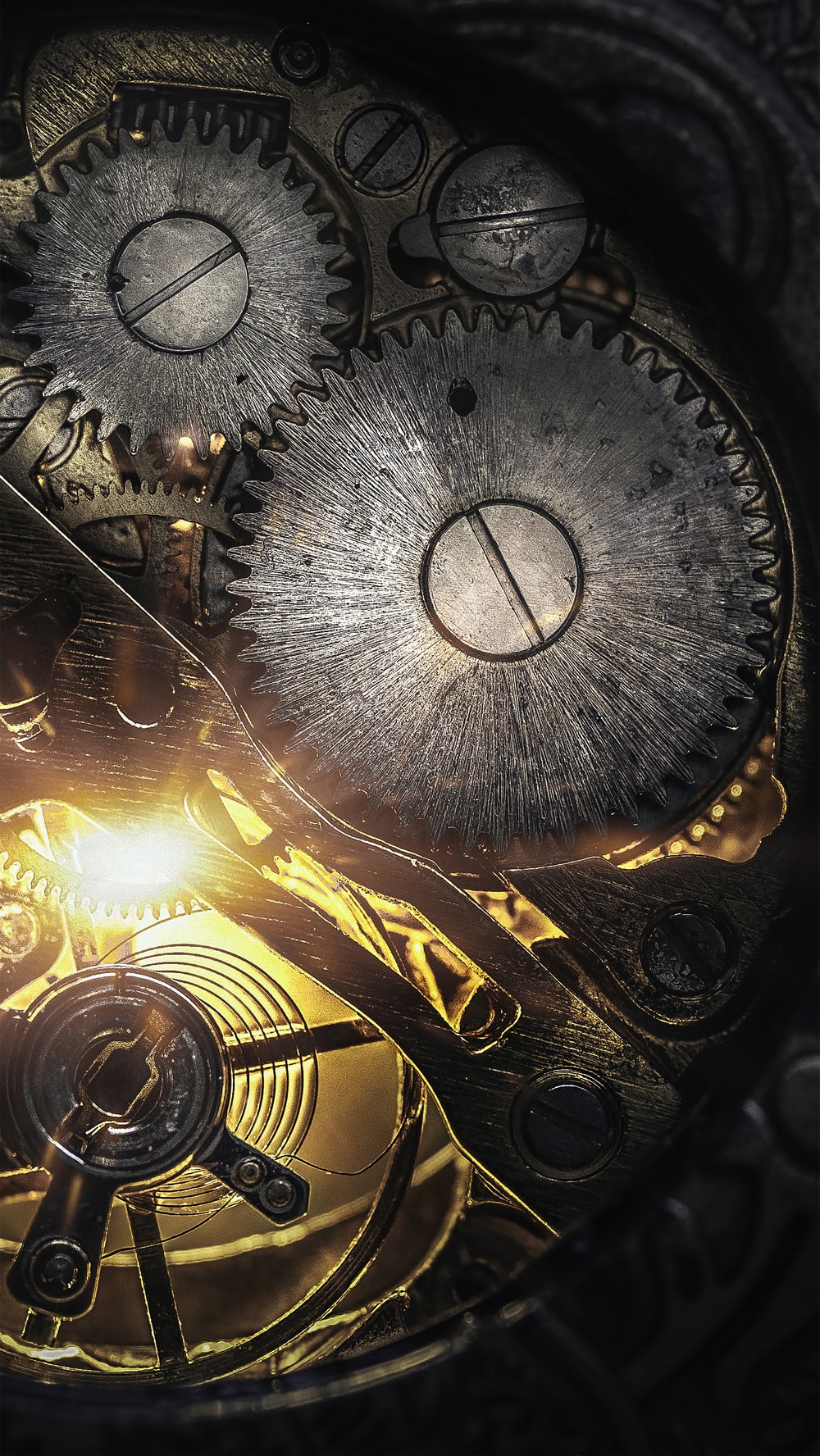 Clock Gears Picture. Download Free Image