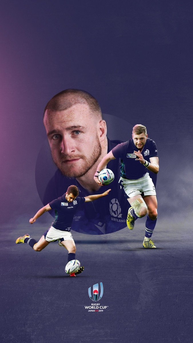 Rugby World Cup set for #SCOvSAM with our wallpaper! #RWC2019 #RWCKobe