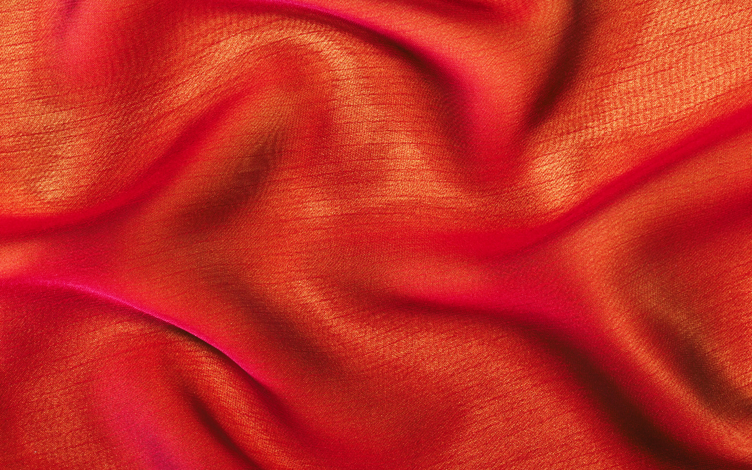 silk wallpaper, red, silk, pink, satin, orange