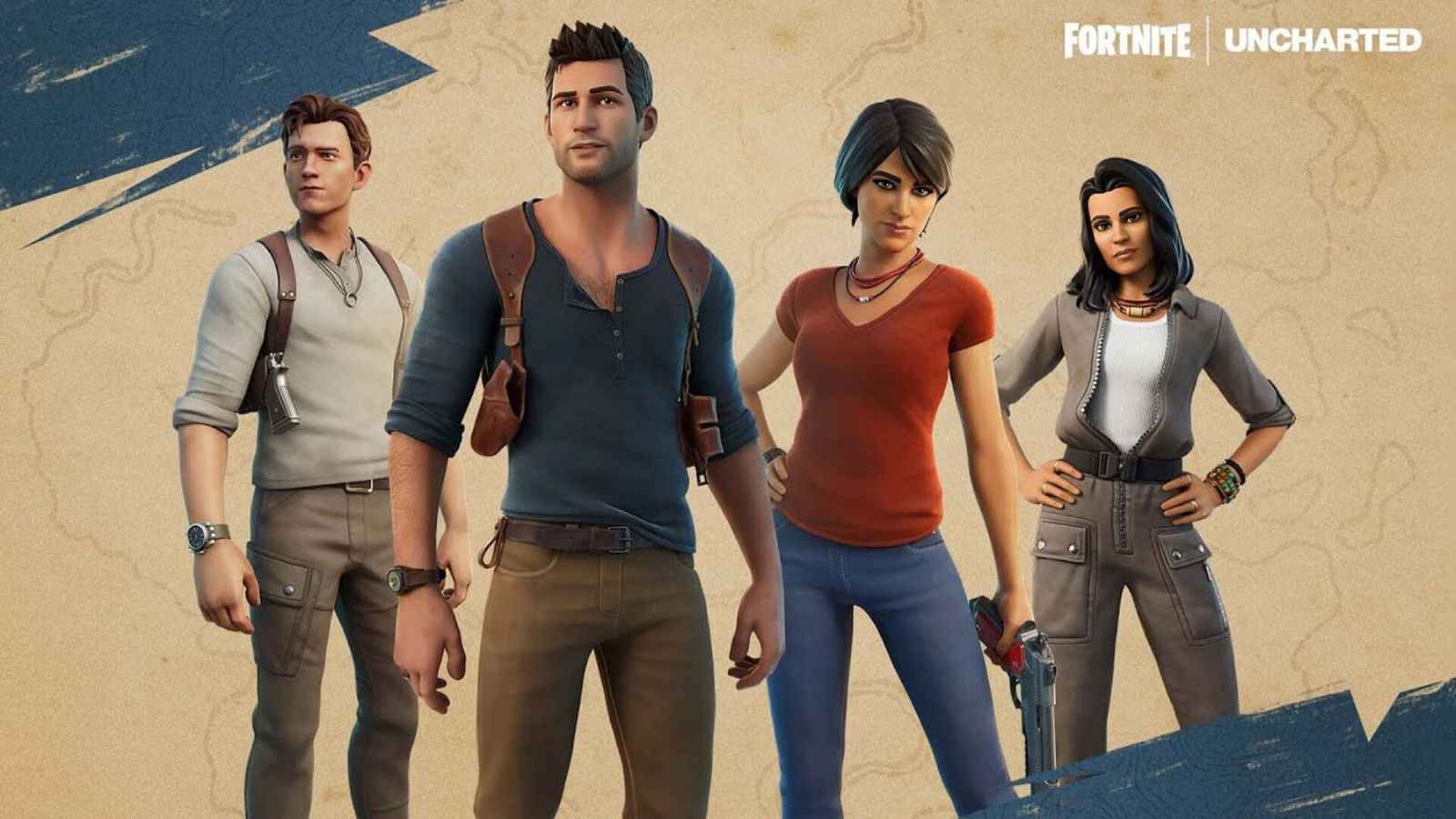 Fortnite Reveals Uncharted Skins FirstSportz