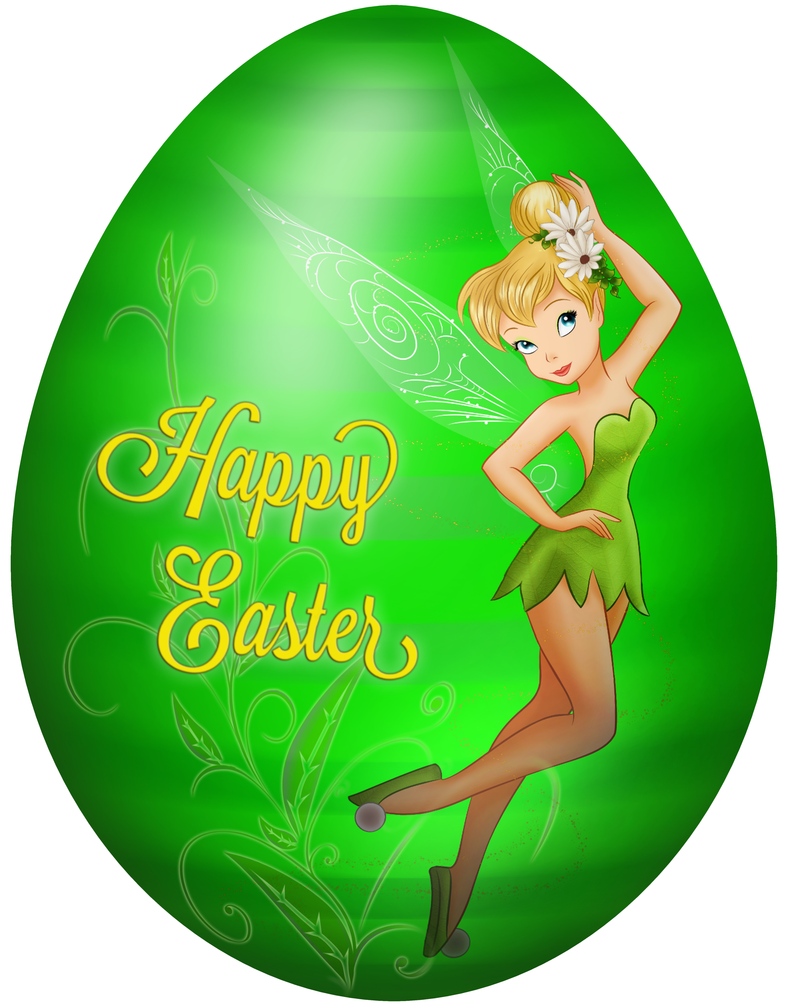 Kids Easter Egg Tinkerbell PNG Clip Art Image​-Quality Free Image and Transparent PNG Clipart