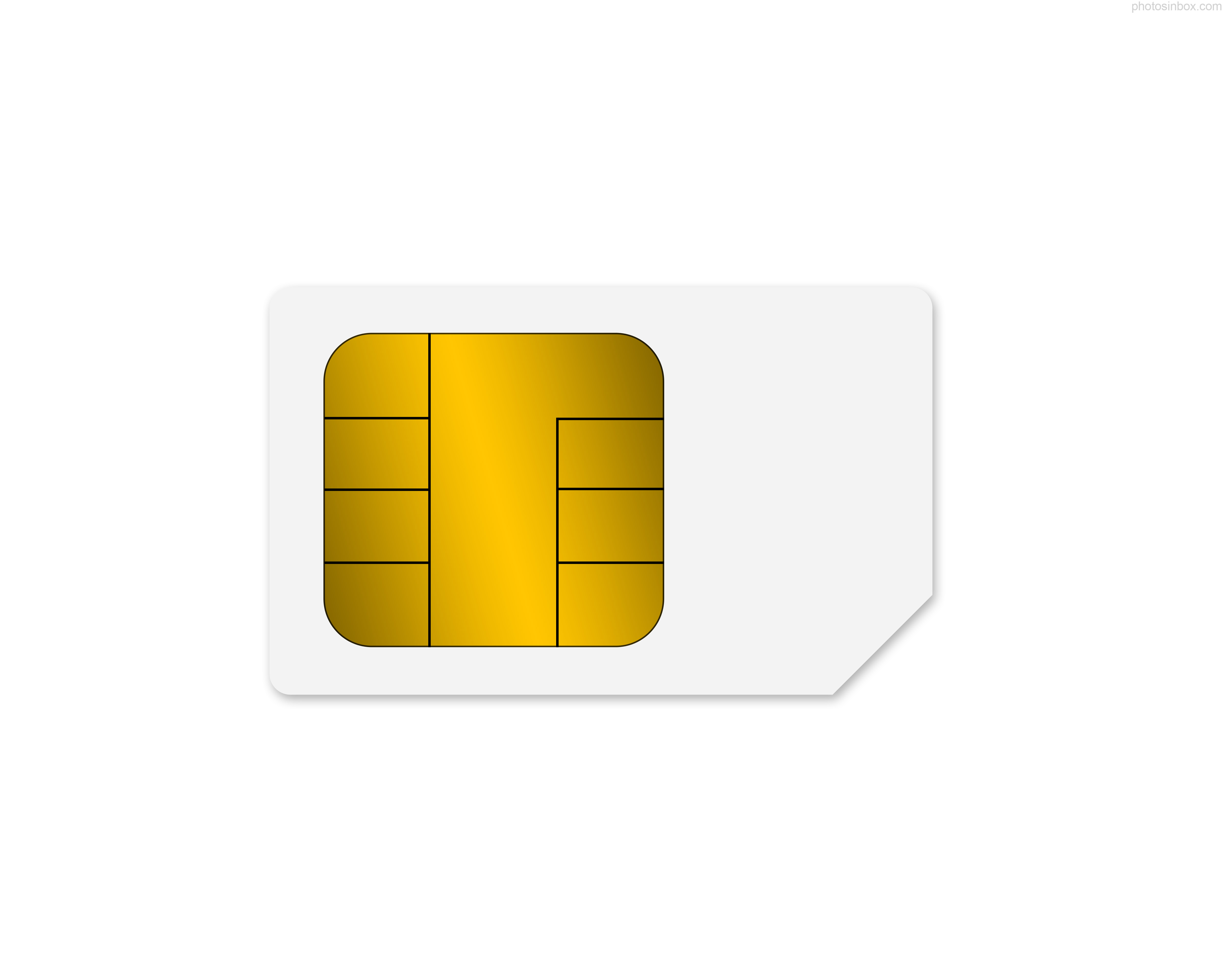 Photos Sim Card Icon PNG Transparent Background, Free Download