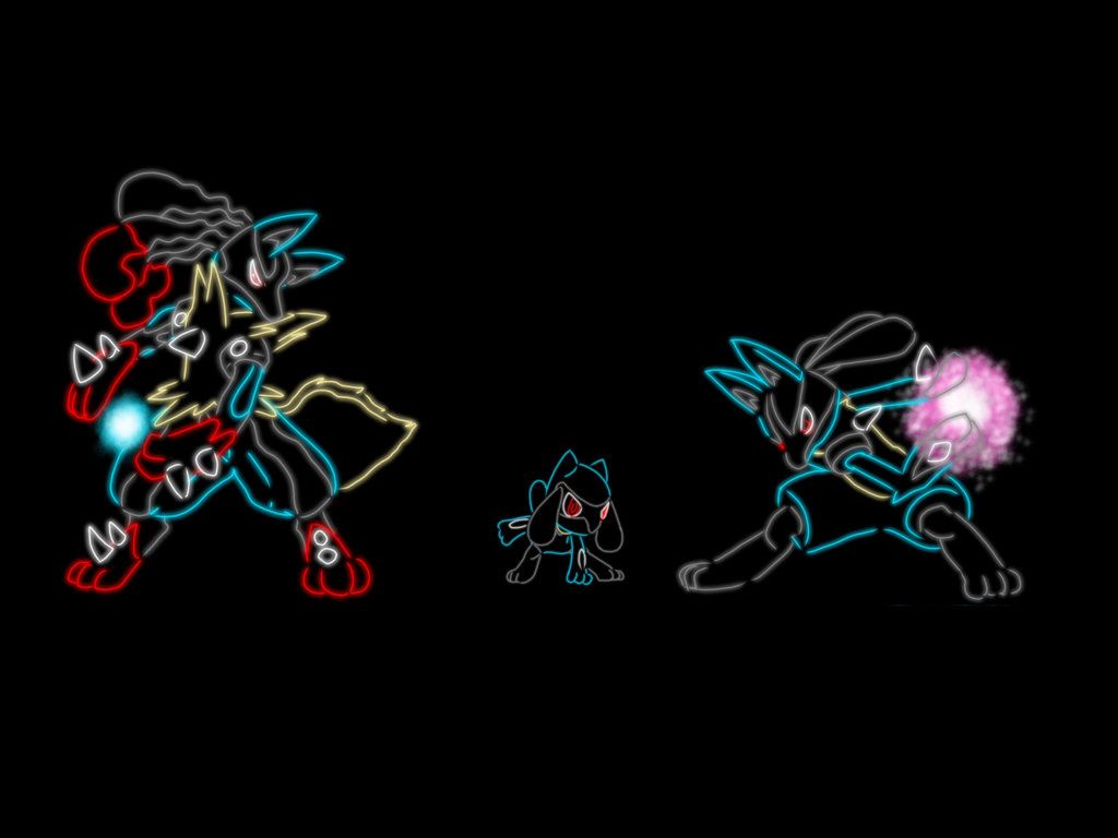 riolu and lucario wallpaper