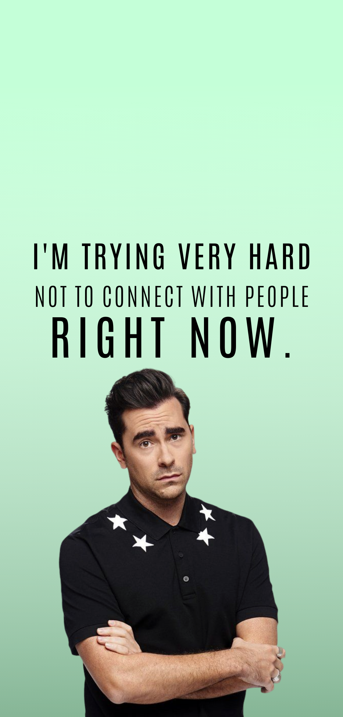 Schitts Creek iPhone wallpaper. Schitts creek, Work humor, Creek