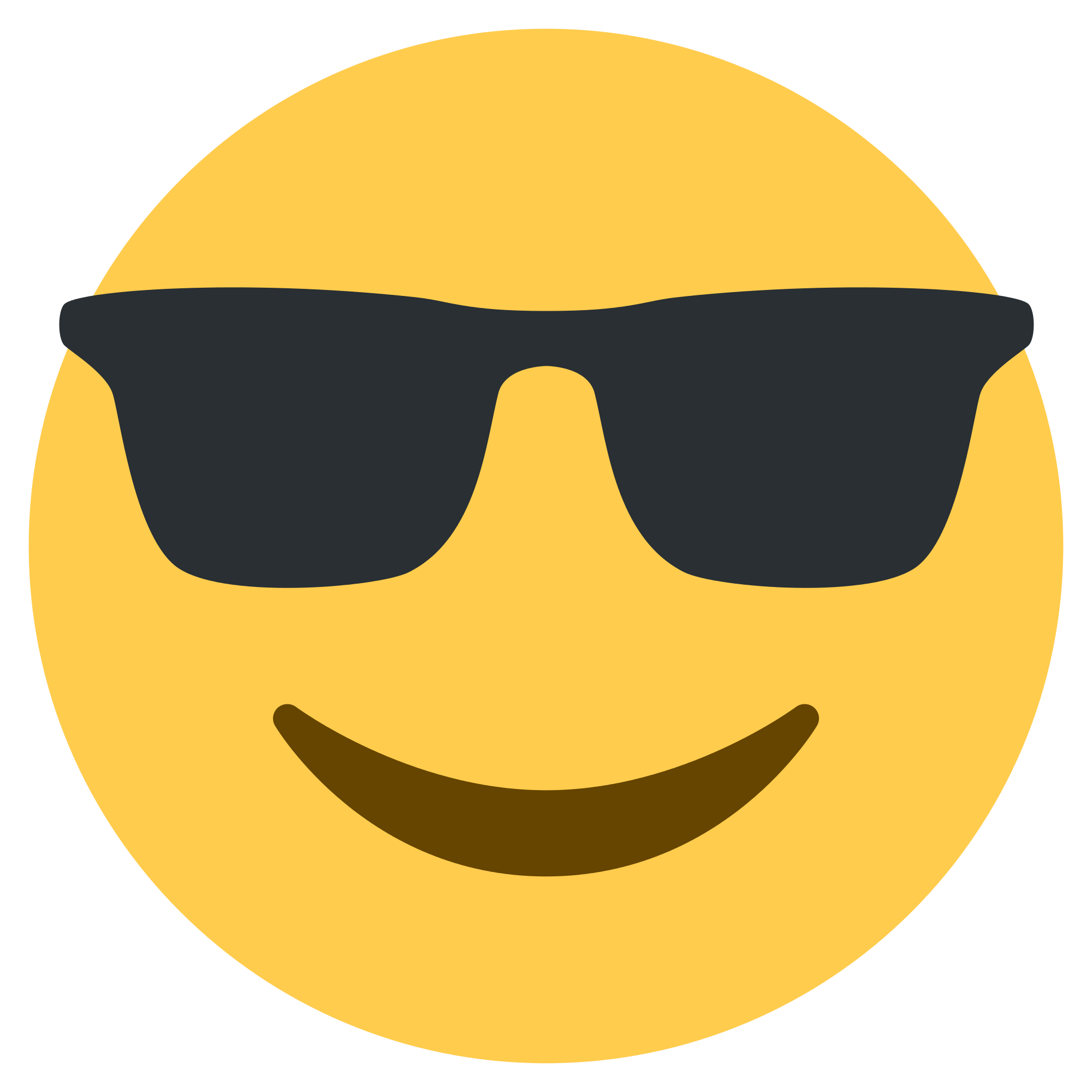 Sunglasses Emoji PNG Image Transparent Free Download