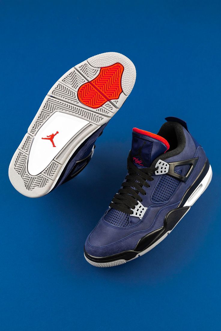 Blue Jordan 4 Wallpapers Wallpaper Cave