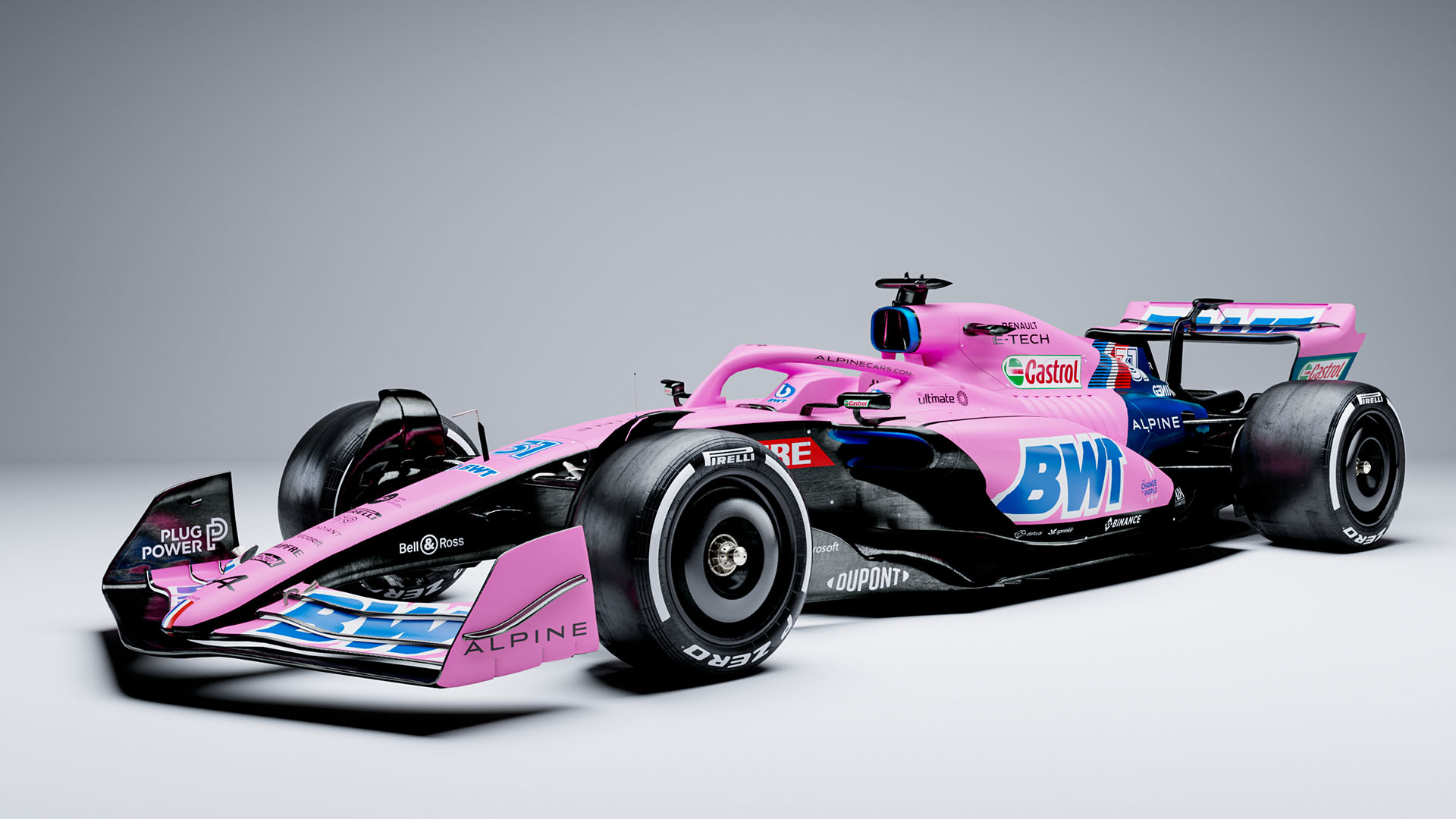 GALLERY: Check out Alpine's special pink livery for the Bahrain and Saudi Arabian GPs. Formula 1®