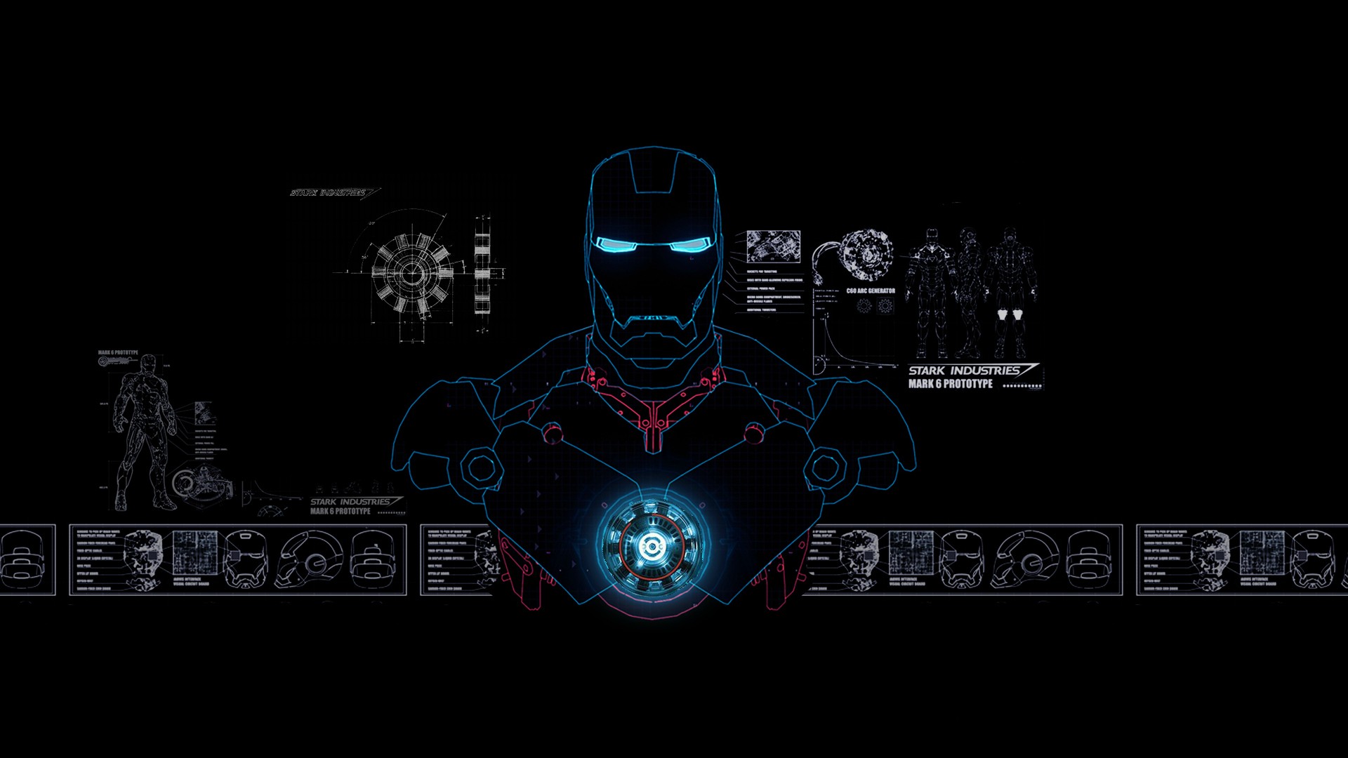 Iron Man blueprints