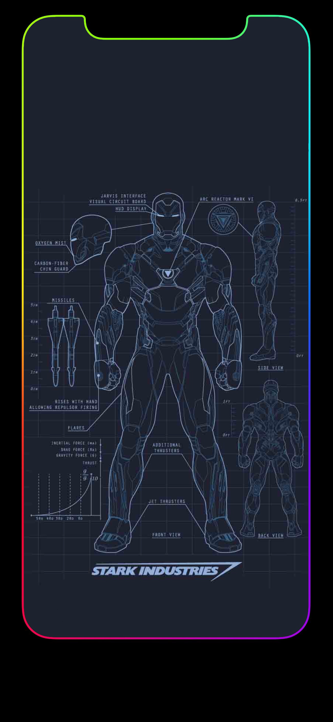 iron man mark 6 blueprints