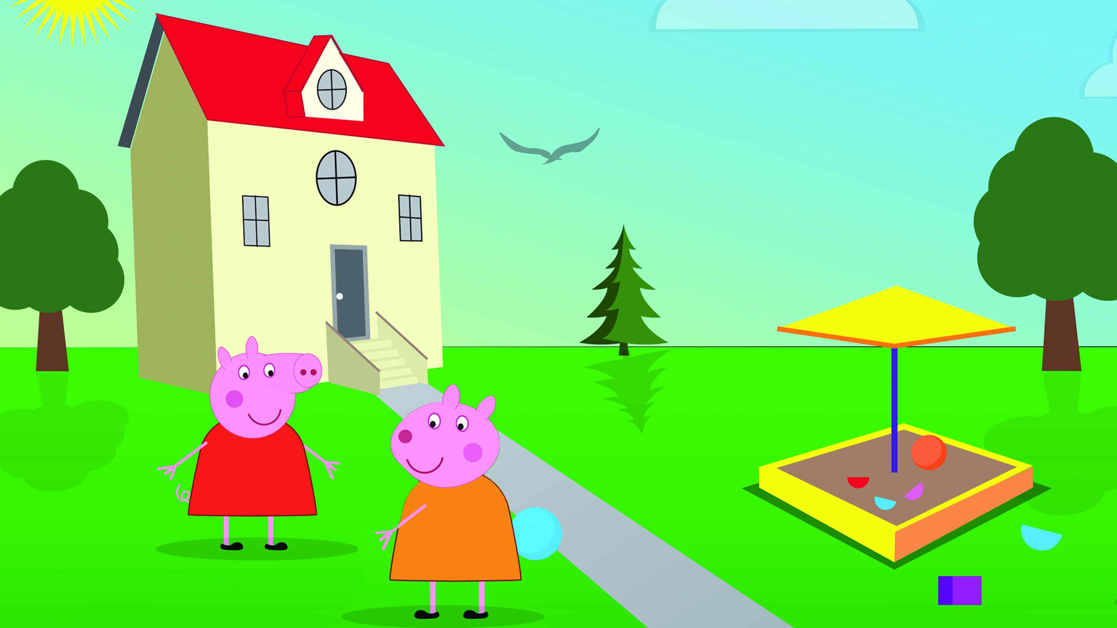 Free HD Peppa Pig House Wallpaper (PC and Mobile)