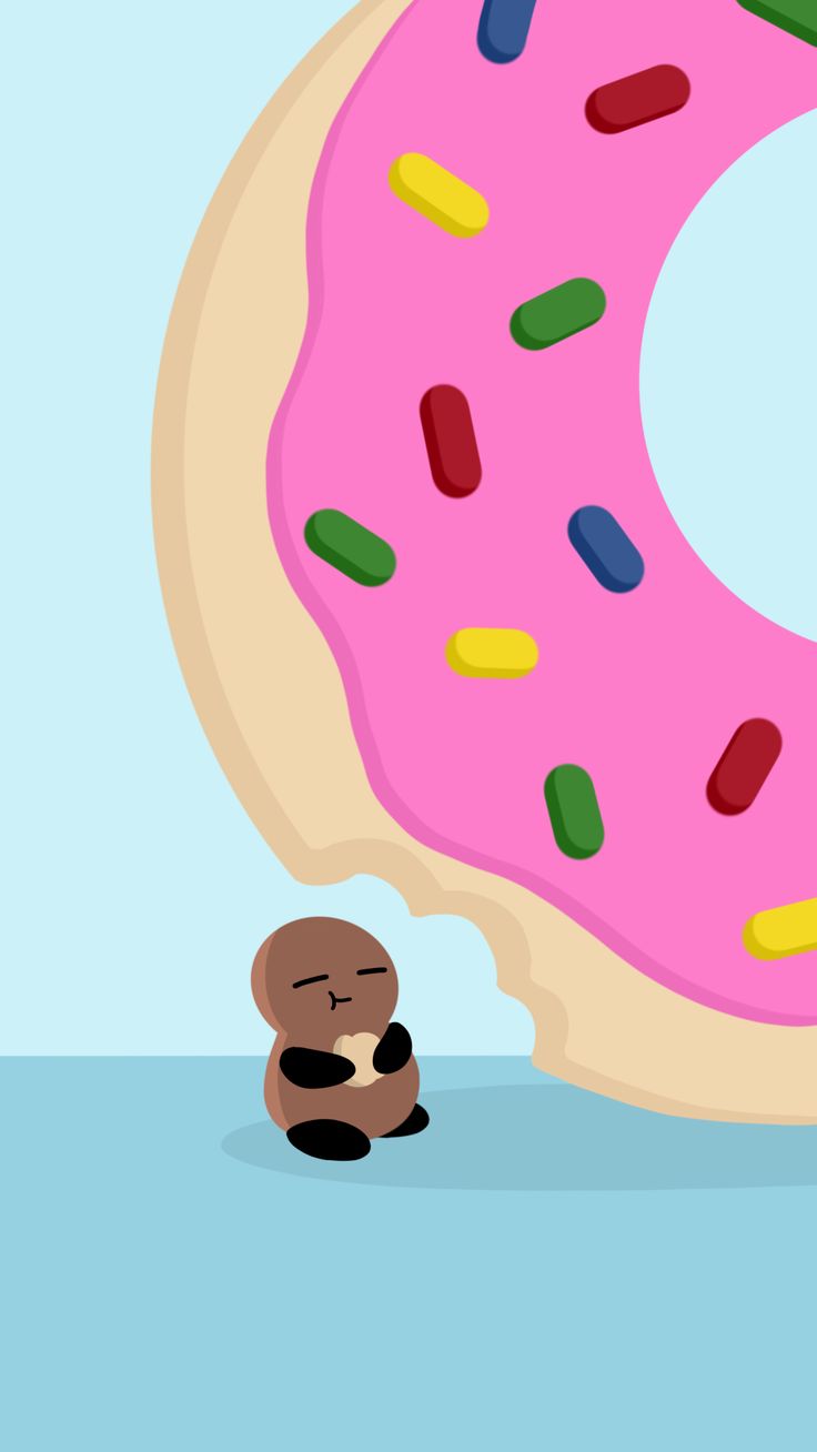 Cute funny cartoons, iPhone wallpaper