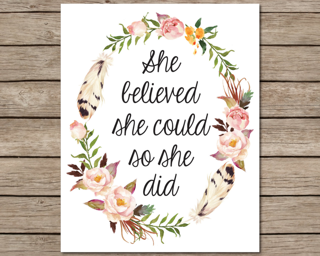 She Believed She Could So She Did Wallpapers Wallpaper Cave