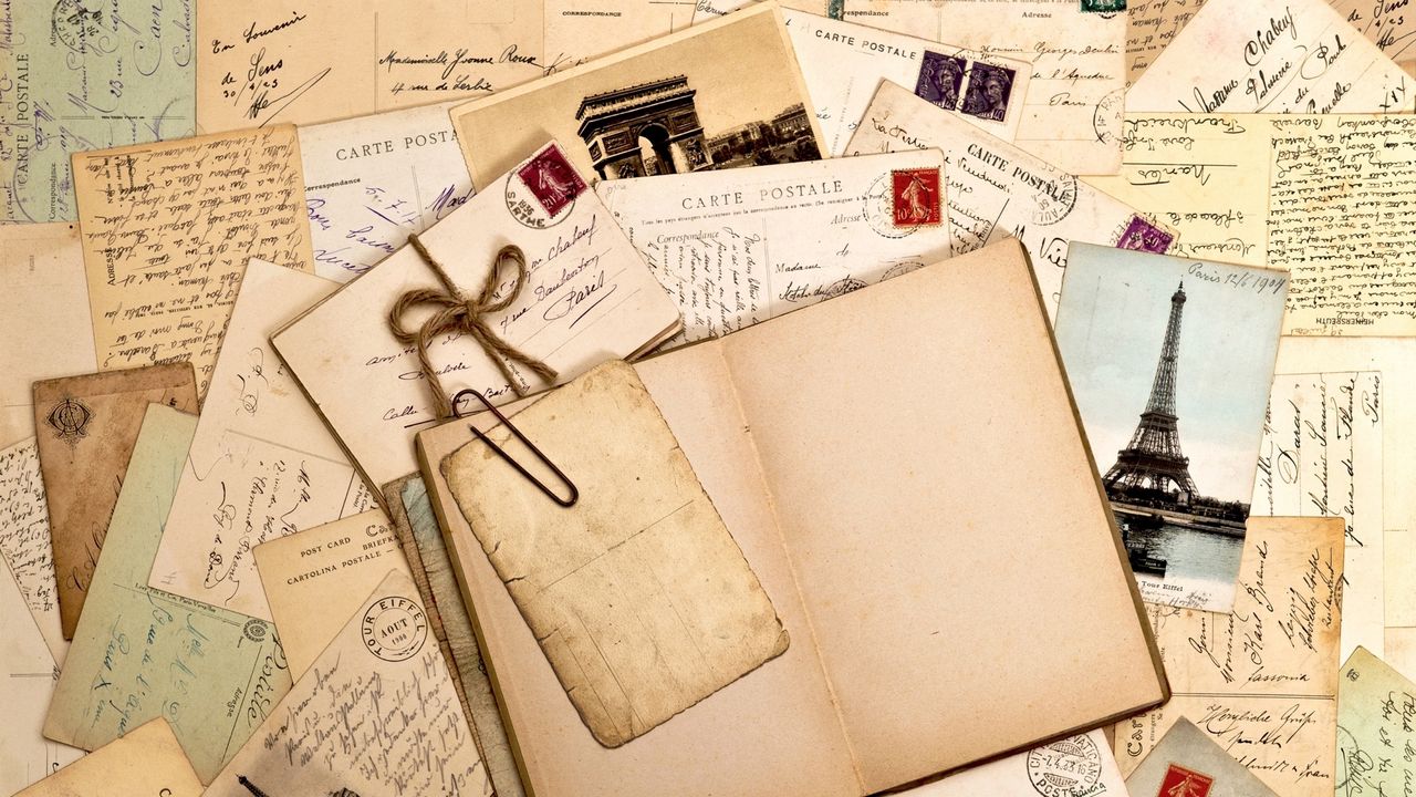 Wallpaper notebook, paper, write postcards, memories hd, picture, image