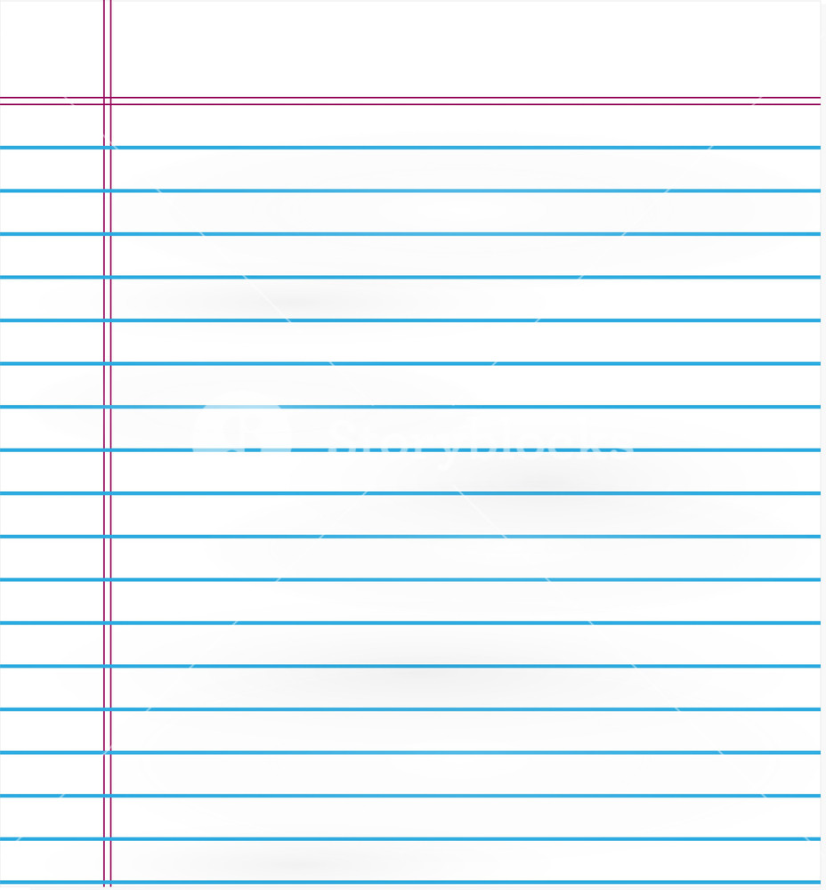 Notebook Paper Royalty Free Stock Image