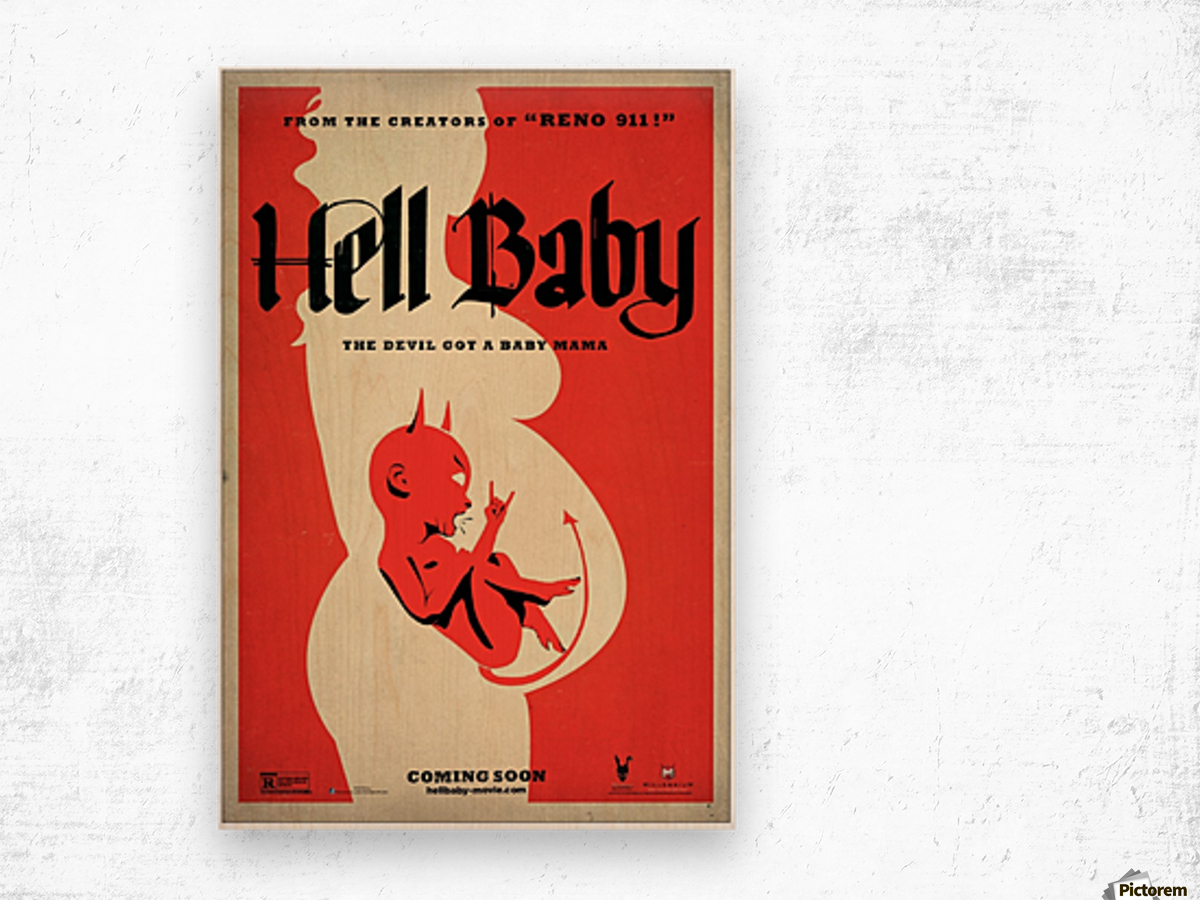 Hell Baby, the Devil got a baby mama movie poster