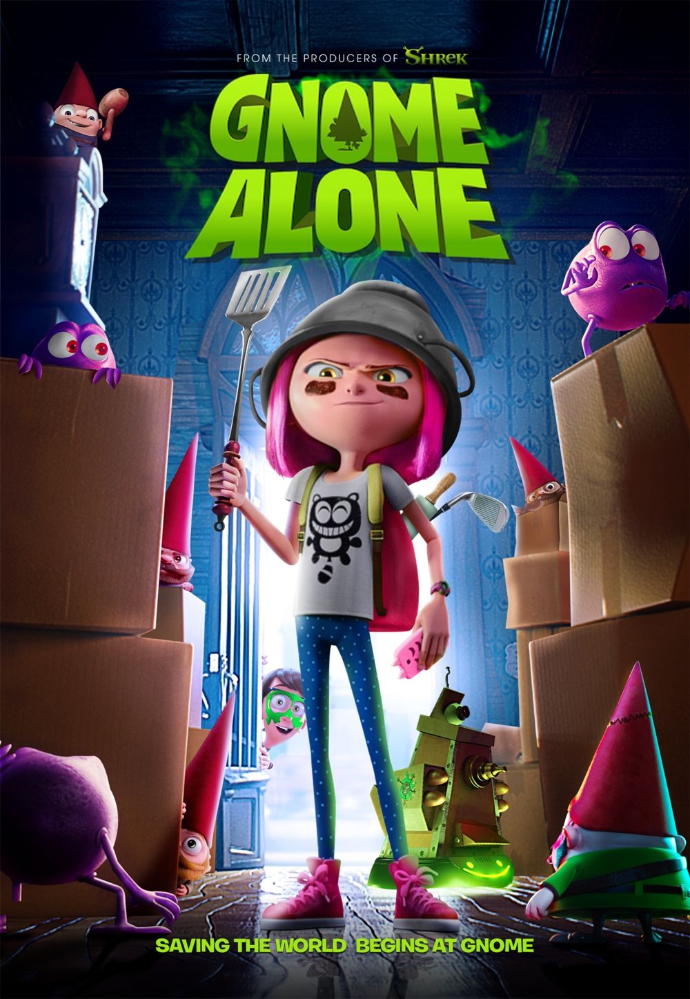 Gnome Alone. Childrens movies, Alone movies, Disney original movies