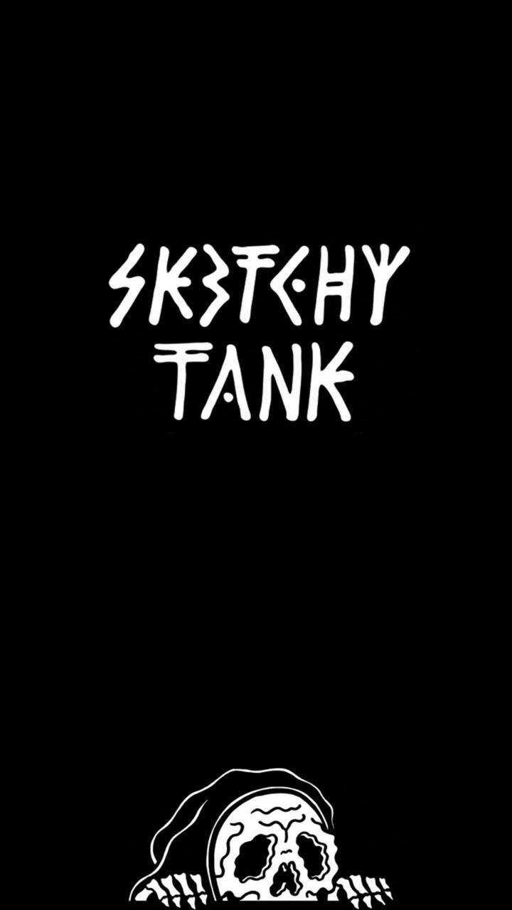 Sketchy Tank Wallpaper