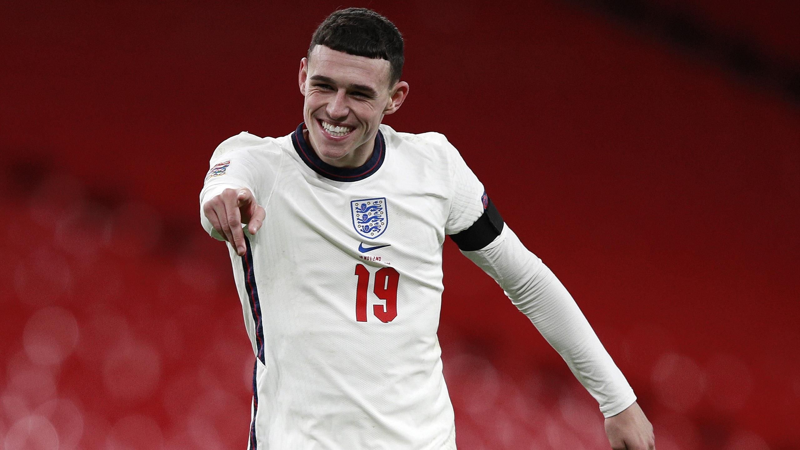 Phil Foden opens his England account in style